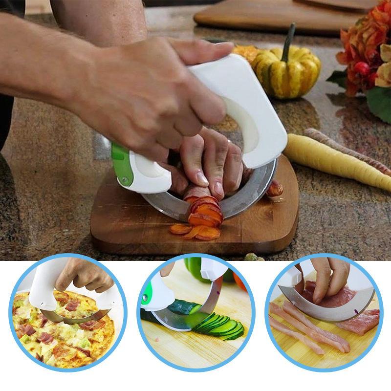 Innovative Rolling Kitchen Knife