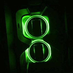 LED Car Luminous Cup Coaster