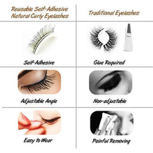 Load image into Gallery viewer, Reusable Self-Adhesive Eyelashes