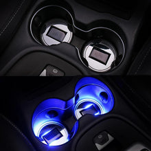 Load image into Gallery viewer, LED Car Luminous Cup Coaster