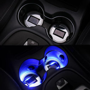 LED Car Luminous Cup Coaster