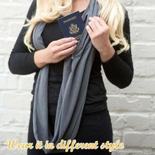 Load image into Gallery viewer, Convertible Pocket Scarf