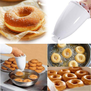 2x Kitchen Donut Bagel Maker Machine DIY Pastry Baked Goods