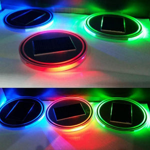 LED Car Luminous Cup Coaster