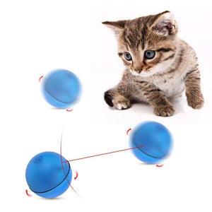 Rolling Laser Ball Cat Toy