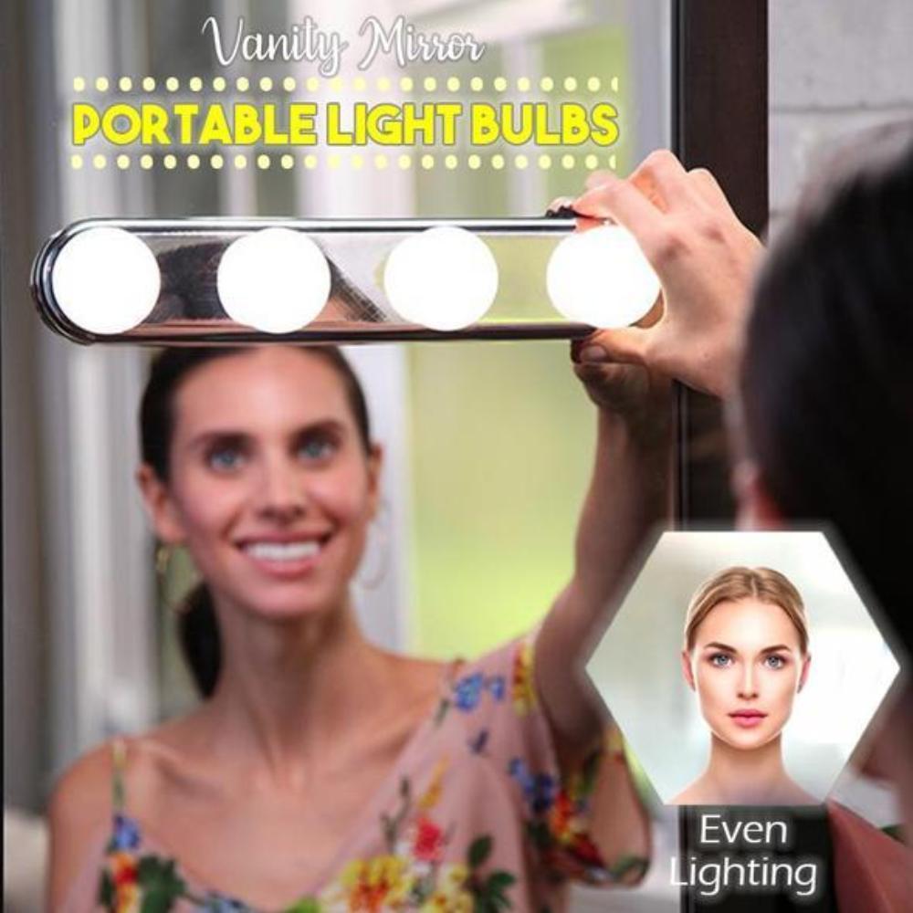 Portable Makeup Mirror Light Bulbs