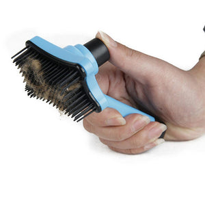 Easy-Cleaning Cat Grooming Brush