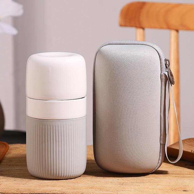 Ceramic Travel Tea Brew Cup
