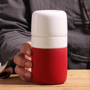 Ceramic Travel Tea Brew Cup