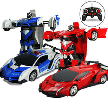 Load image into Gallery viewer, Remote Control Transformer Car
