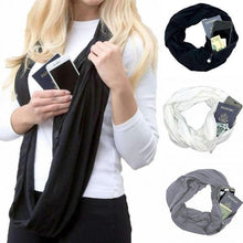 Load image into Gallery viewer, Convertible Pocket Scarf