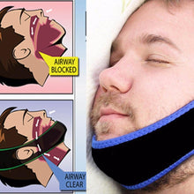 Load image into Gallery viewer, Anti-Snore Chin Strap