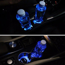 Load image into Gallery viewer, LED Car Luminous Cup Coaster
