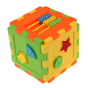 Unisex Baby Plastic Building Blocks Toys Kids Funny Bricks Matching Intelligence Educational Toys Children Sorting Box Toys