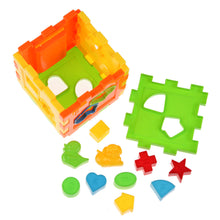 Load image into Gallery viewer, Unisex Baby Plastic Building Blocks Toys Kids Funny Bricks Matching Intelligence Educational Toys Children Sorting Box Toys