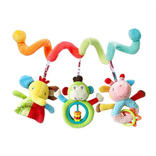 Load image into Gallery viewer, Newborn Baby Crib Toy Wrap Around Crib Rail Spiral Toy Stroller Toy Cute Baby Educational Toys