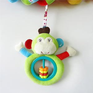 Newborn Baby Crib Toy Wrap Around Crib Rail Spiral Toy Stroller Toy Cute Baby Educational Toys