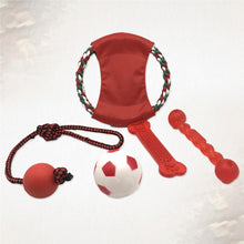 Load image into Gallery viewer, 5Pc Pet Dog Chew Rope Toys Set Dog Toys Puppy Cotton Teeth Cleaning Toys and Training Toy